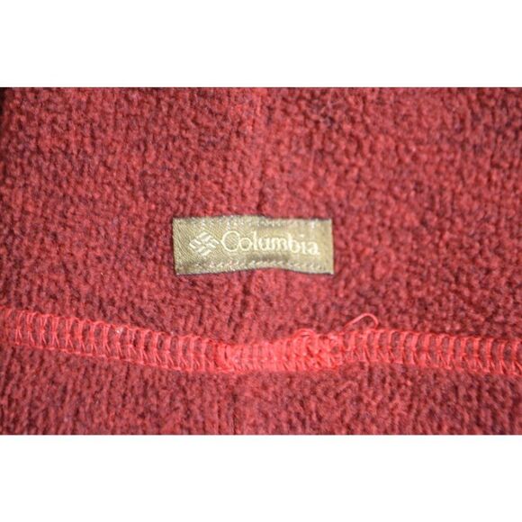 Columbia Youth XL Red 1/4 Zip Pullover Fleece Jacket - Picture 10 of 11
